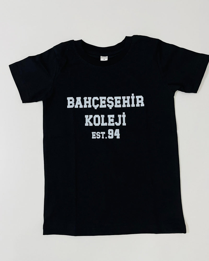 Bahçeşehir EST 94 Siyah Tişört (Outlet - İade/Değişim Yok!)