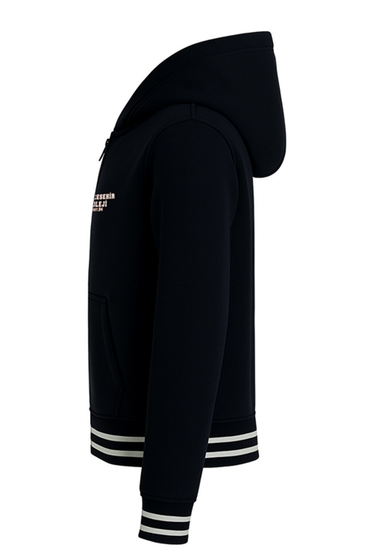 BK Campus Zip Up Dark Blue (2 iplik)