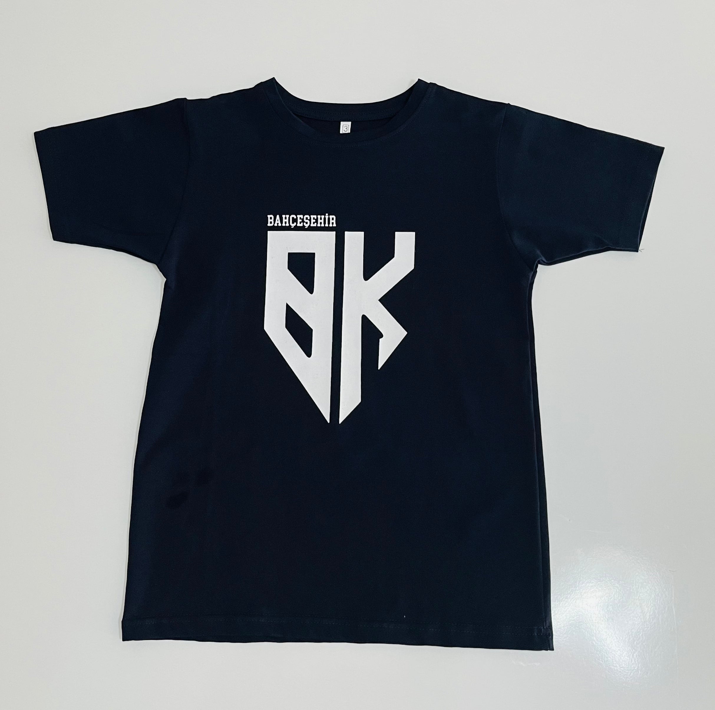 Klasik Bk Tişört Lacivert