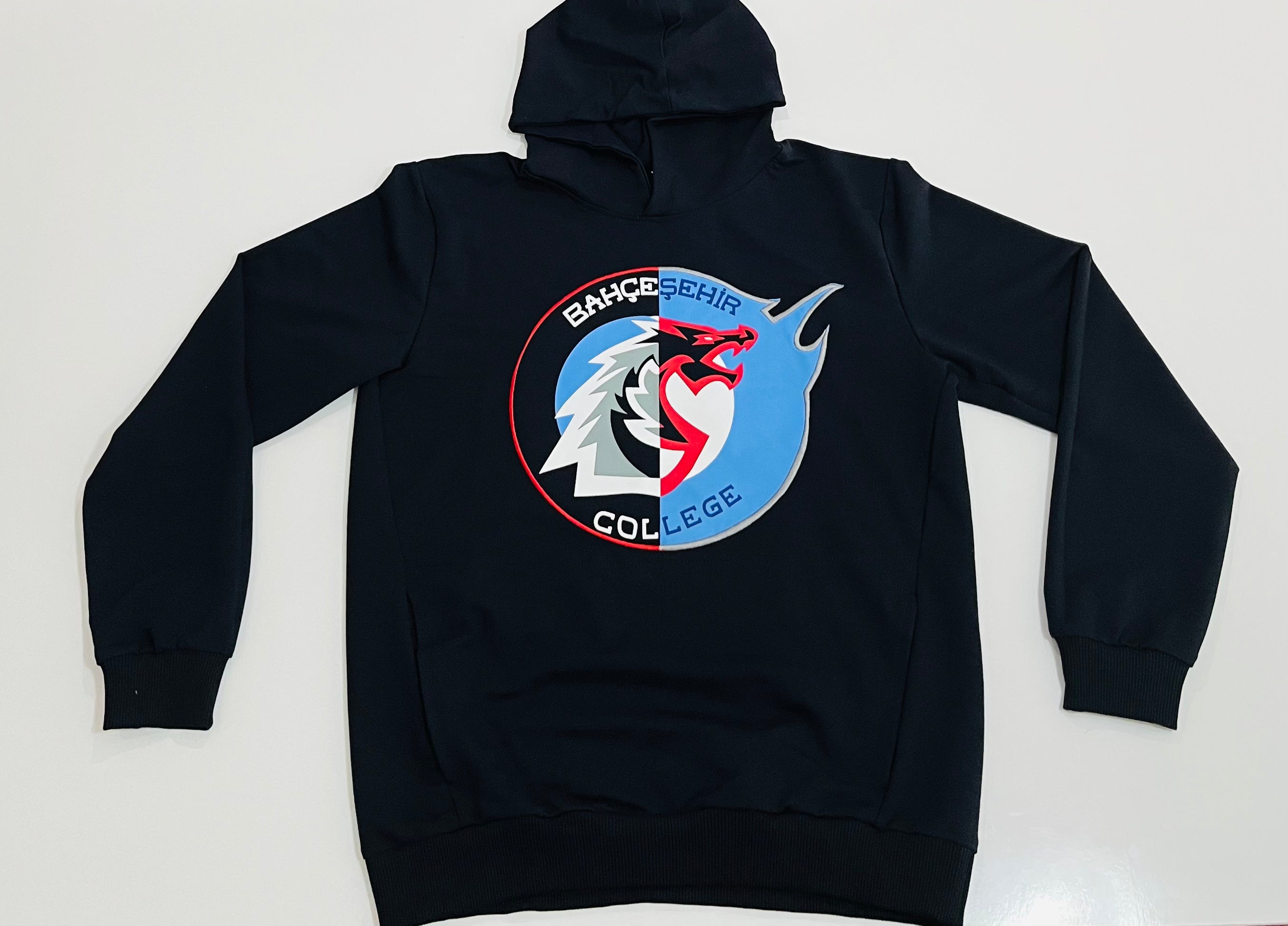 Kapşonlu Dragon Sweat
