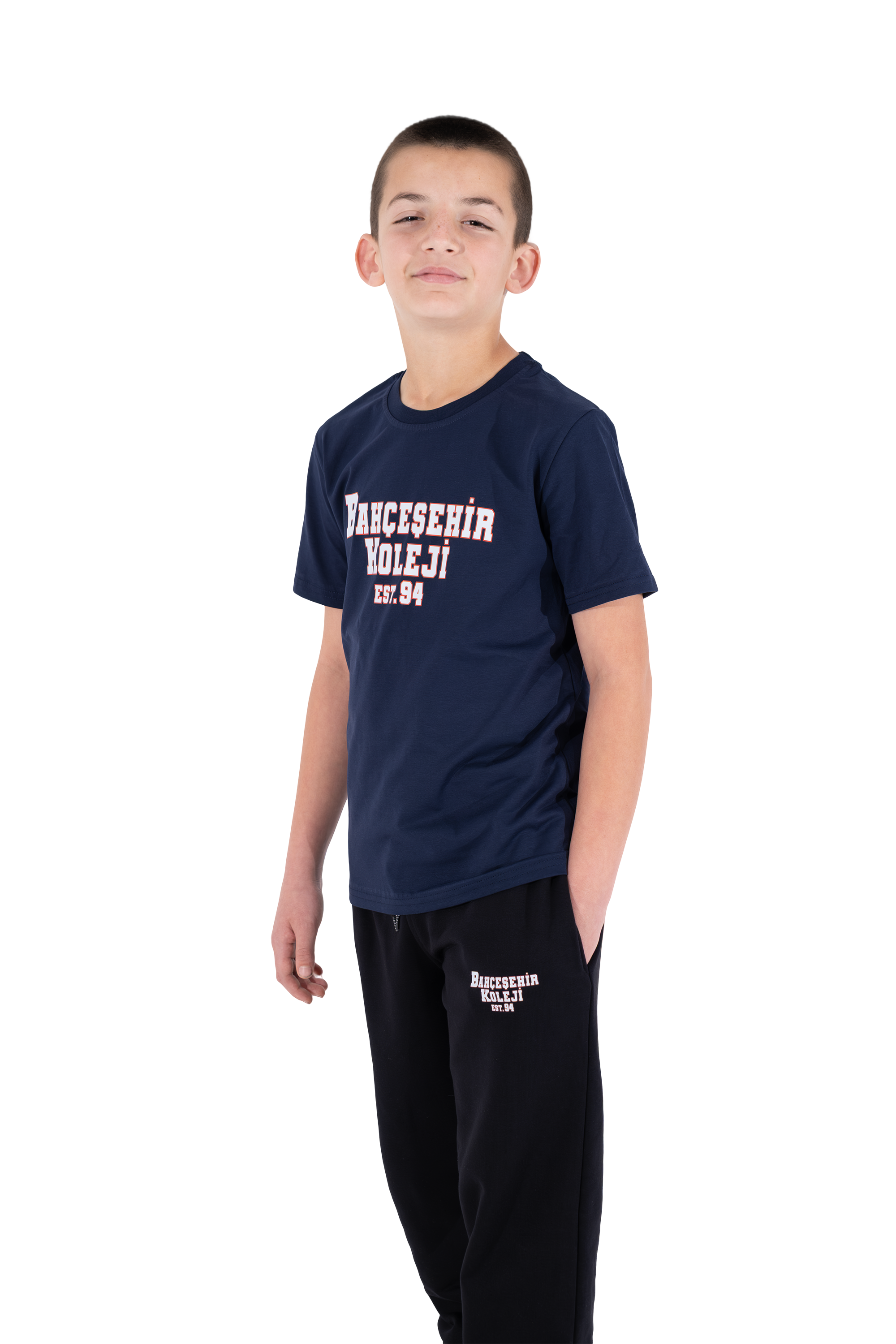 Bahçeşehir Koleji EST 94 Lacivert Tişört