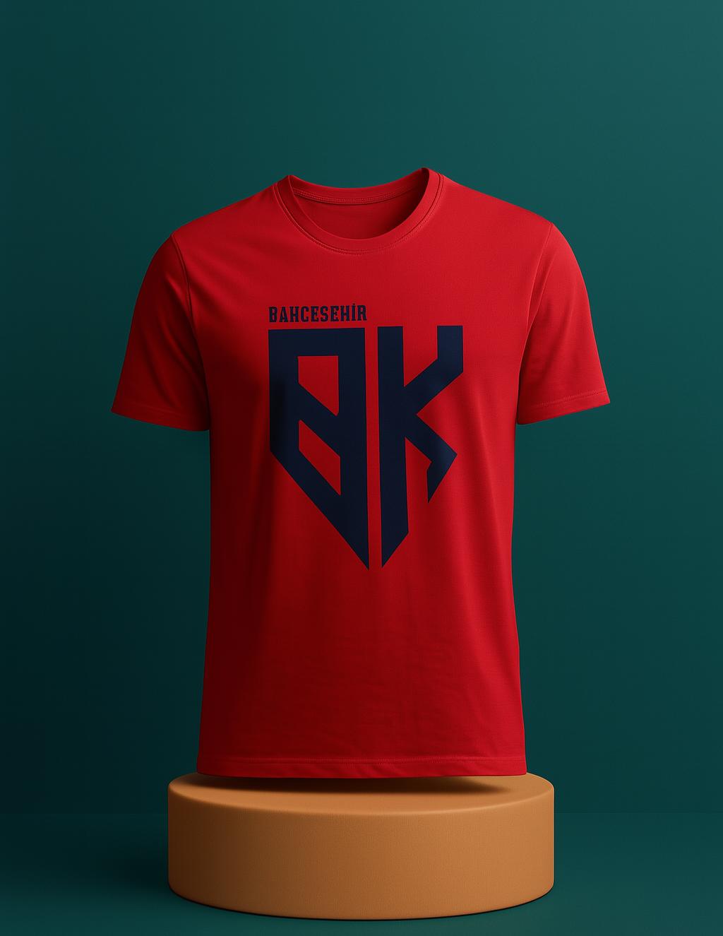 Klasik Bk Tişört Kırmızı