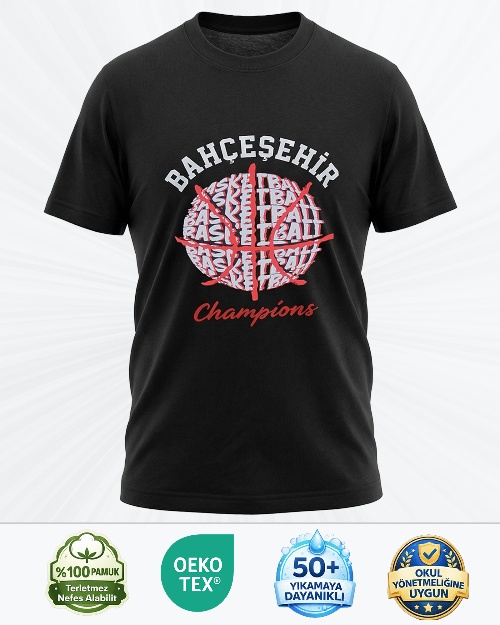 BK Basketball Champions Tişört