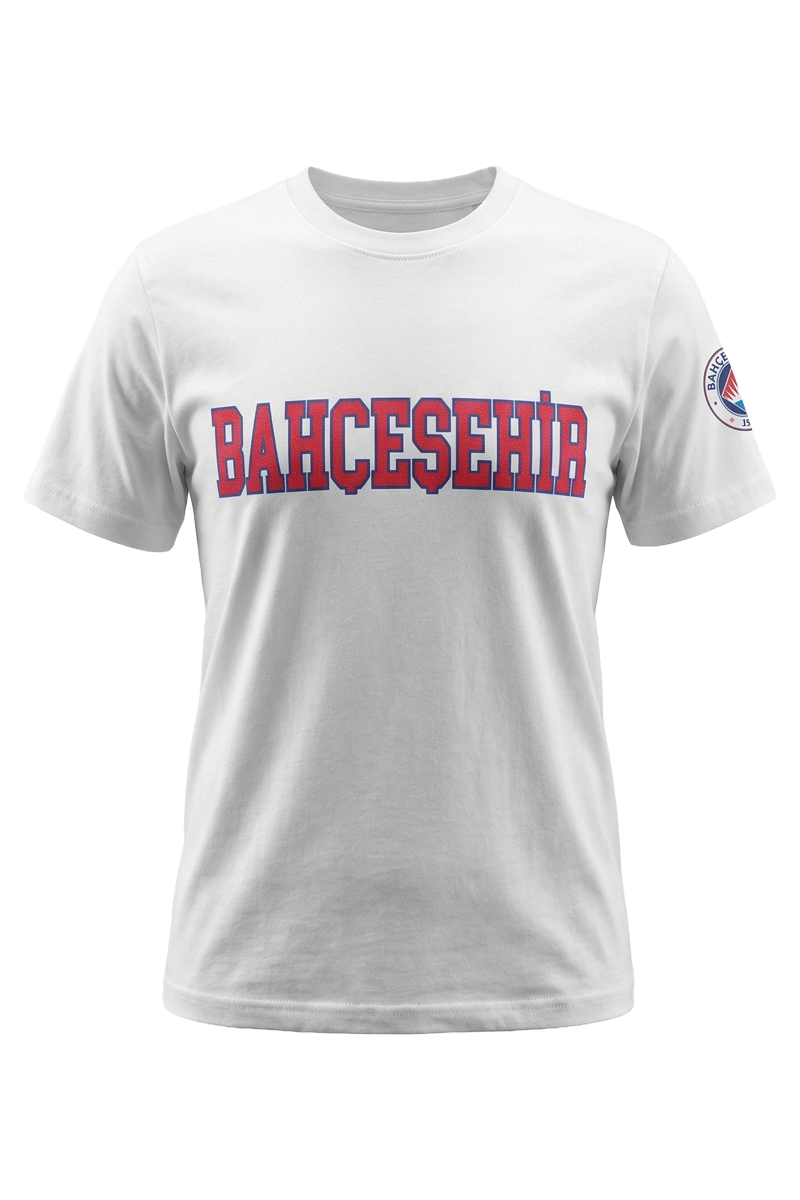 Bahçeşehir Beyaz Tisört