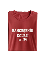 Bahçeşehir Koleji EST 94 Kırmızı Tişört