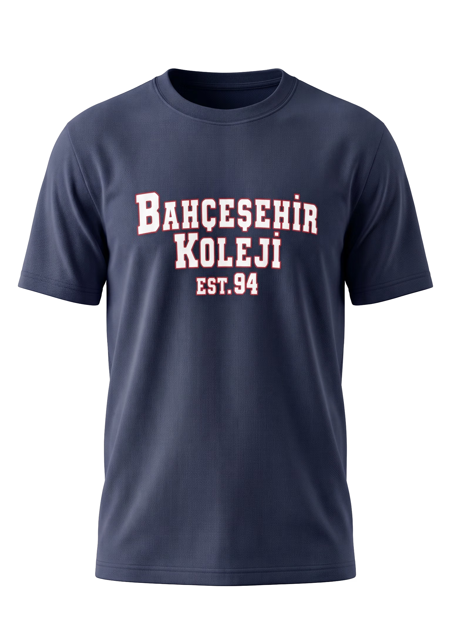Bahçeşehir Koleji EST 94 Lacivert Tişört