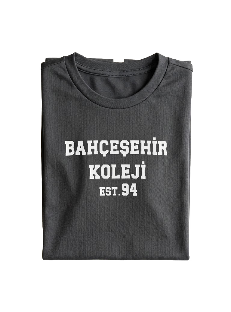 Bahçeşehir Koleji EST 94 Siyah Tişört