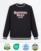 BK Comfy Sweatshirt Dark Blue (3 İplik)