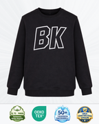 BK Siyah Sweatshirt (2 iplik)