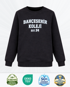 Bahçeşehir EST94 Siyah Sweatshirt (3 İplik)