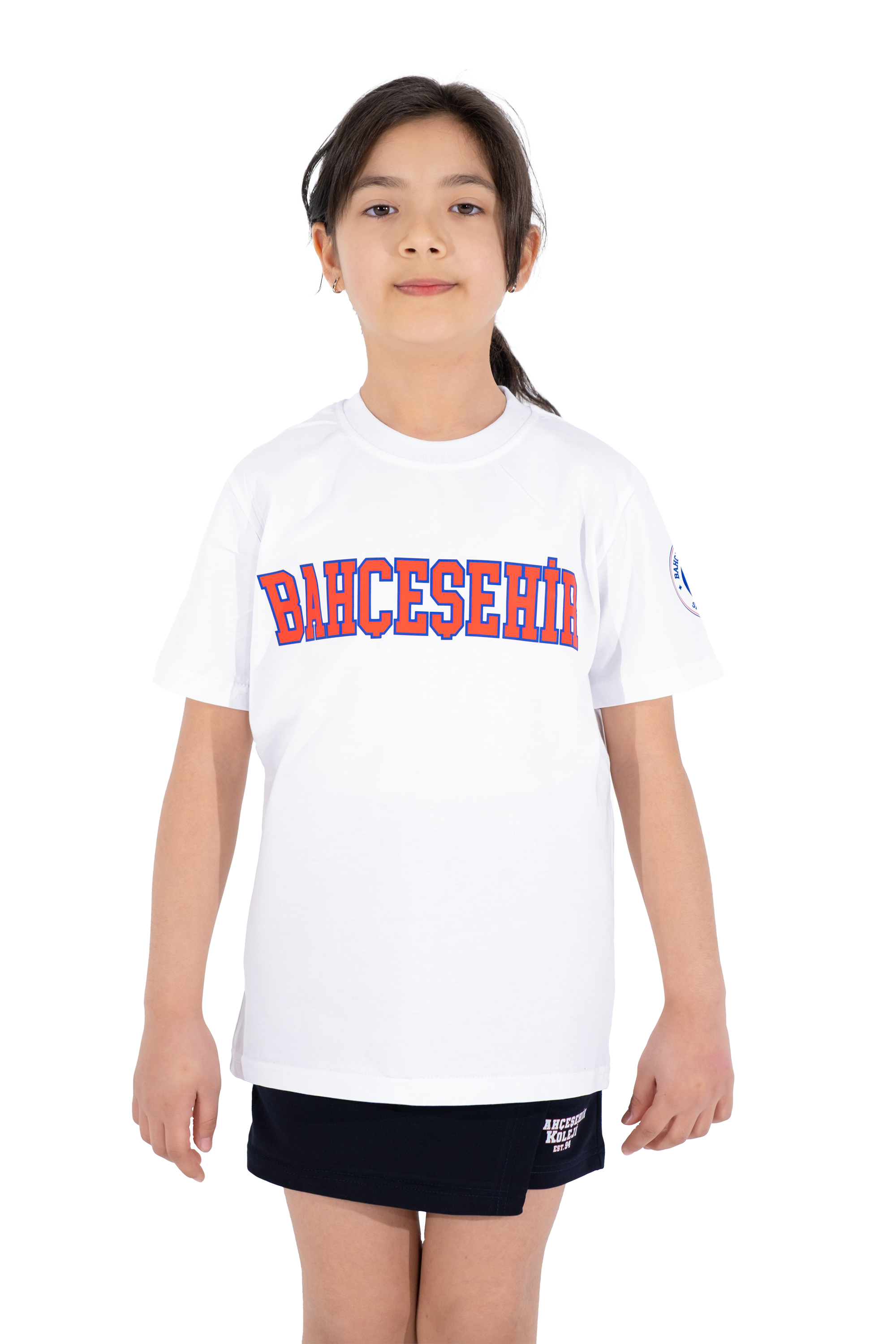 Bahçeşehir Beyaz Tisört