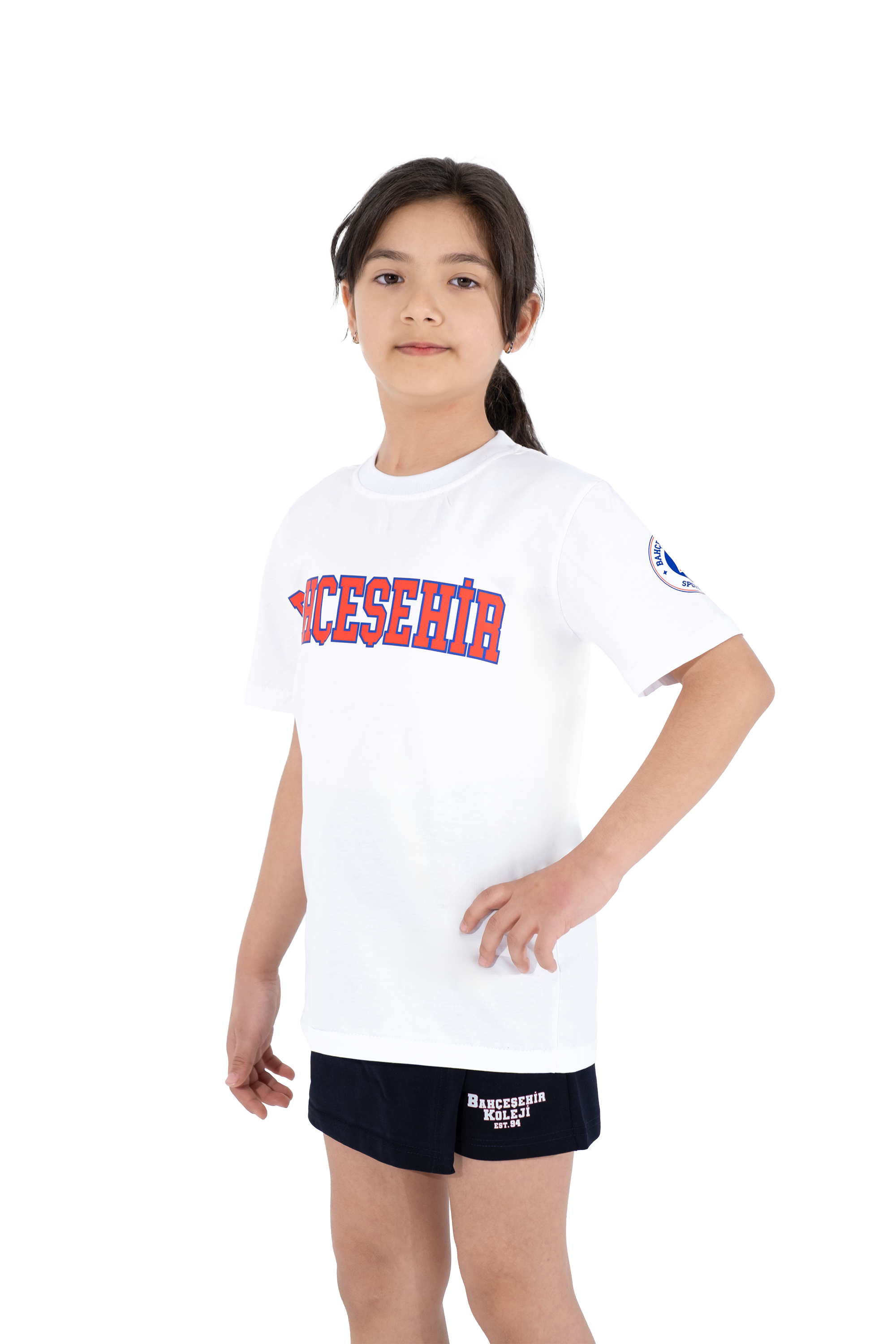 Bahçeşehir Beyaz Tisört