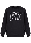 BK Siyah Sweatshirt (3 iplik)