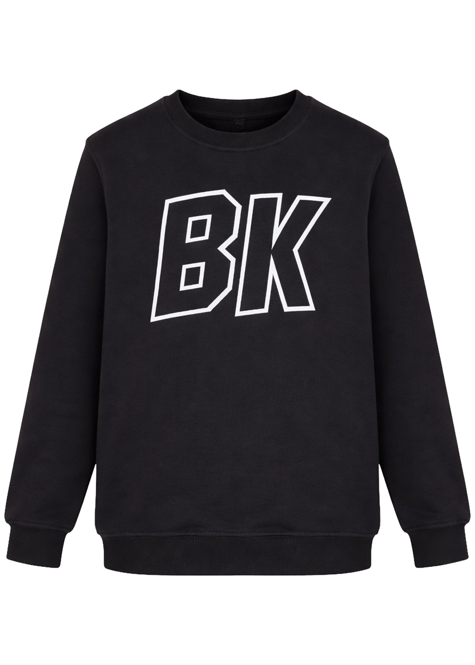 BK Siyah Sweatshirt (2 iplik)