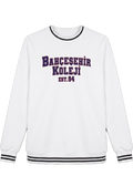 Bahçeşehir BK Comfy Sweatshirt White (3 İplik)