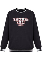 BK Comfy Sweatshirt Dark Blue (3 İplik)