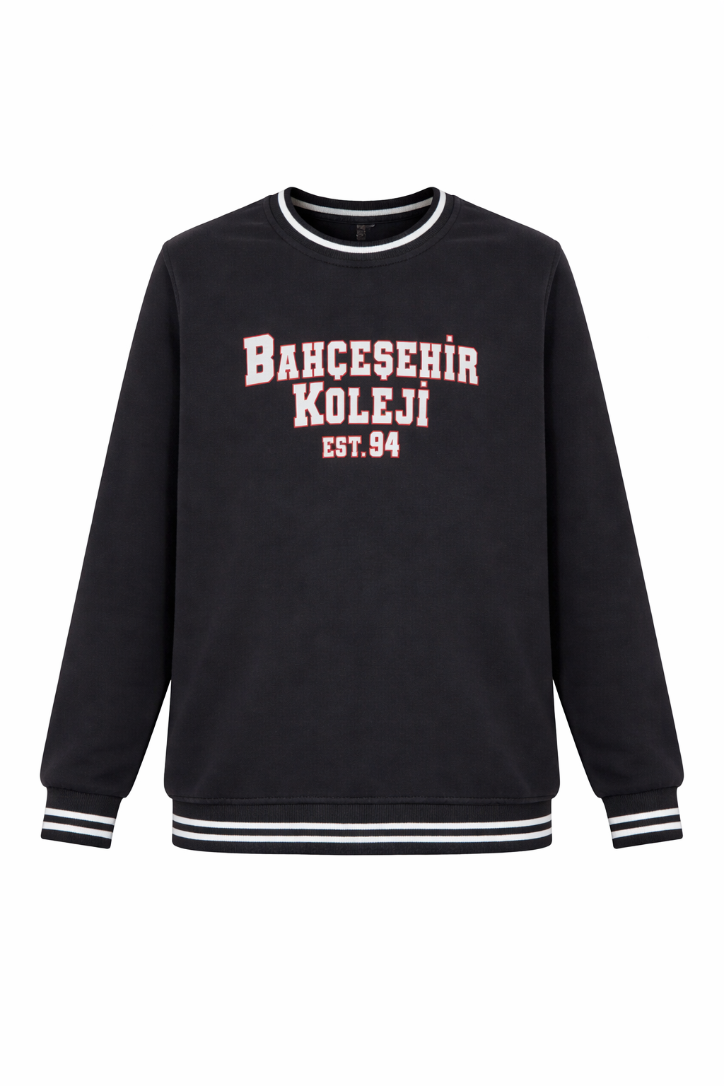 BK Comfy Sweatshirt Dark Blue (3 İplik)