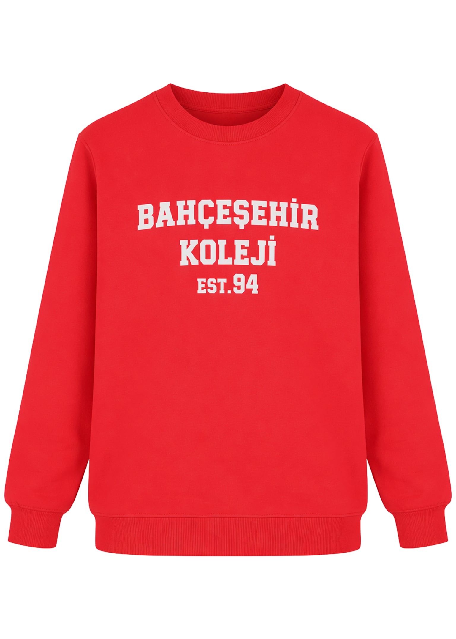 Bahçeşehir EST94 Kırmızı Sweatshirt