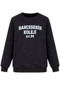 Bahçeşehir EST94 Siyah Sweatshirt (3 İplik)