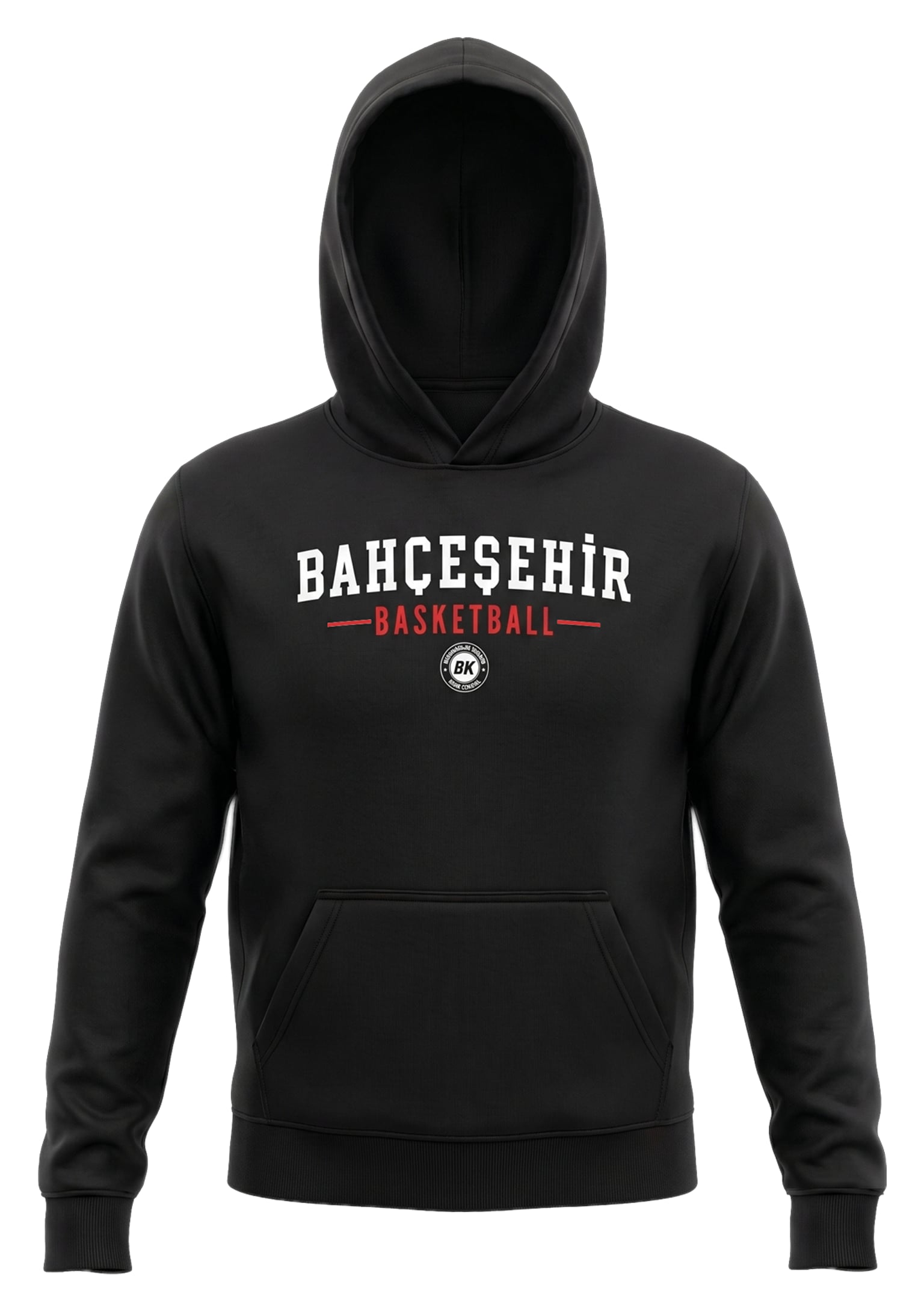 Kapşonlu Basketbol Sweatshirt