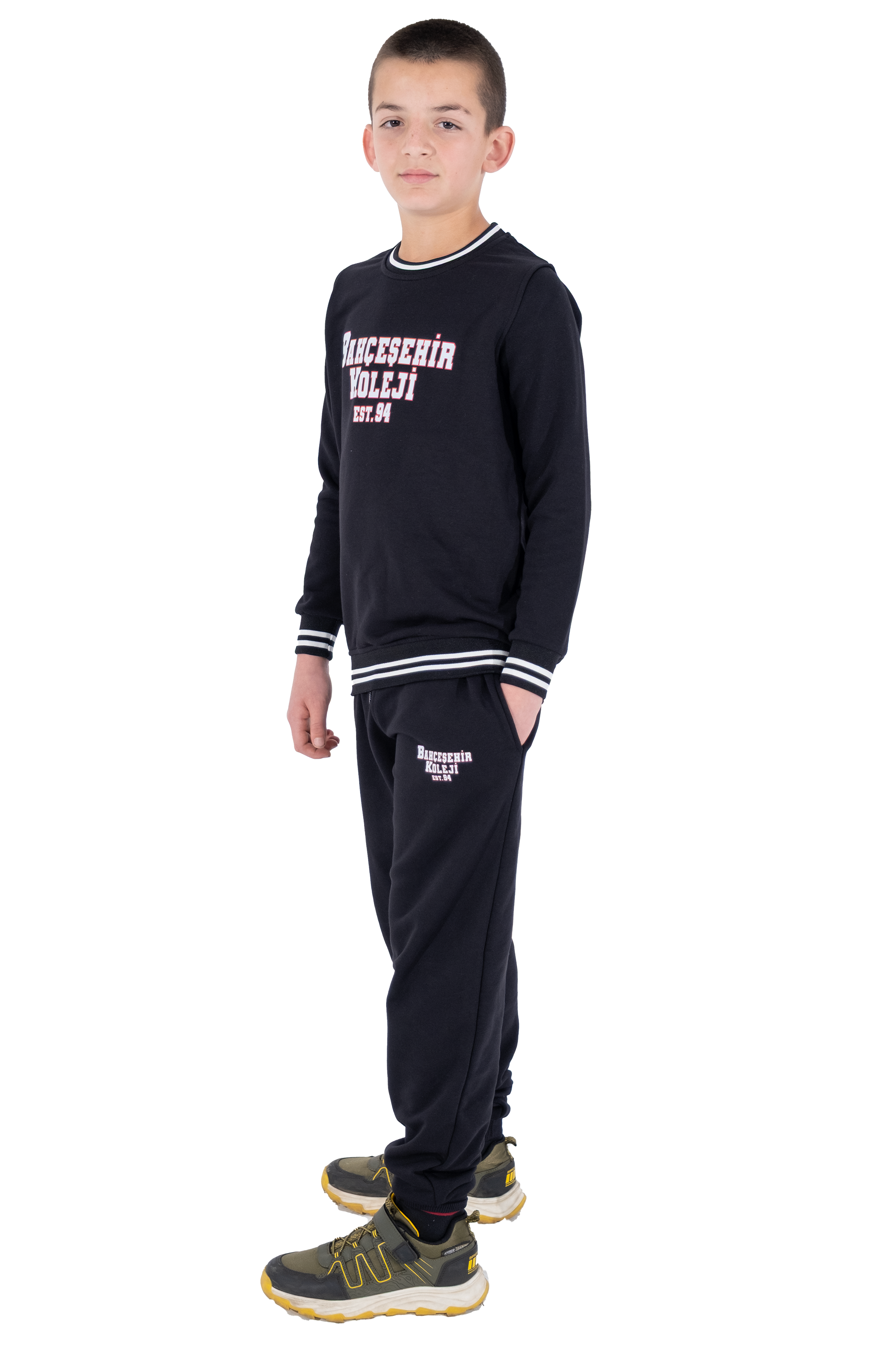 BK Comfy Sweatshirt Dark Blue (3 İplik)