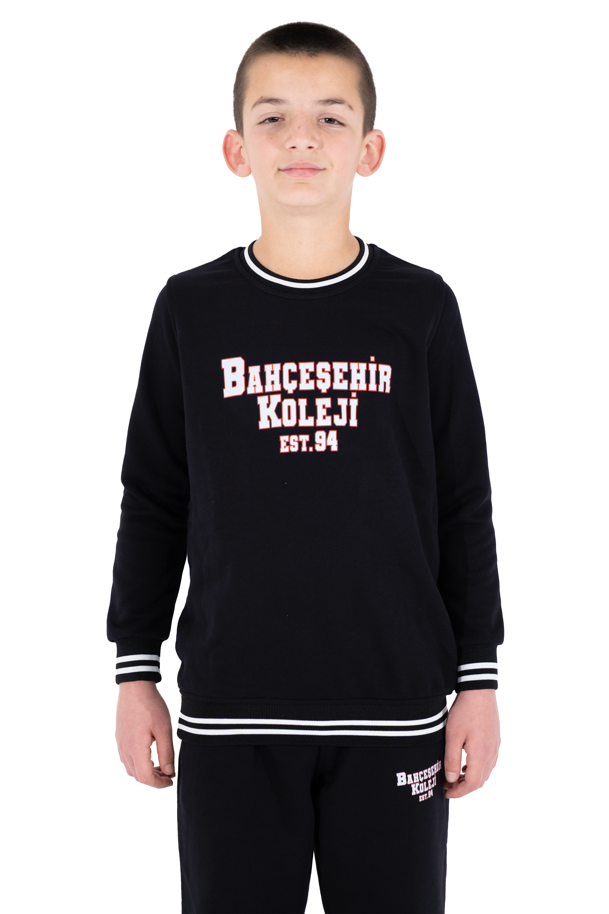 BK Comfy Sweatshirt Dark Blue (3 İplik)