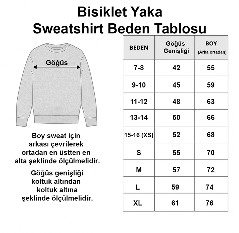 Klasik Sweat Lacivert