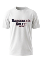 Bahçeşehir Koleji EST 94 Tishirt Beyaz (2026 Yeni Sezon)