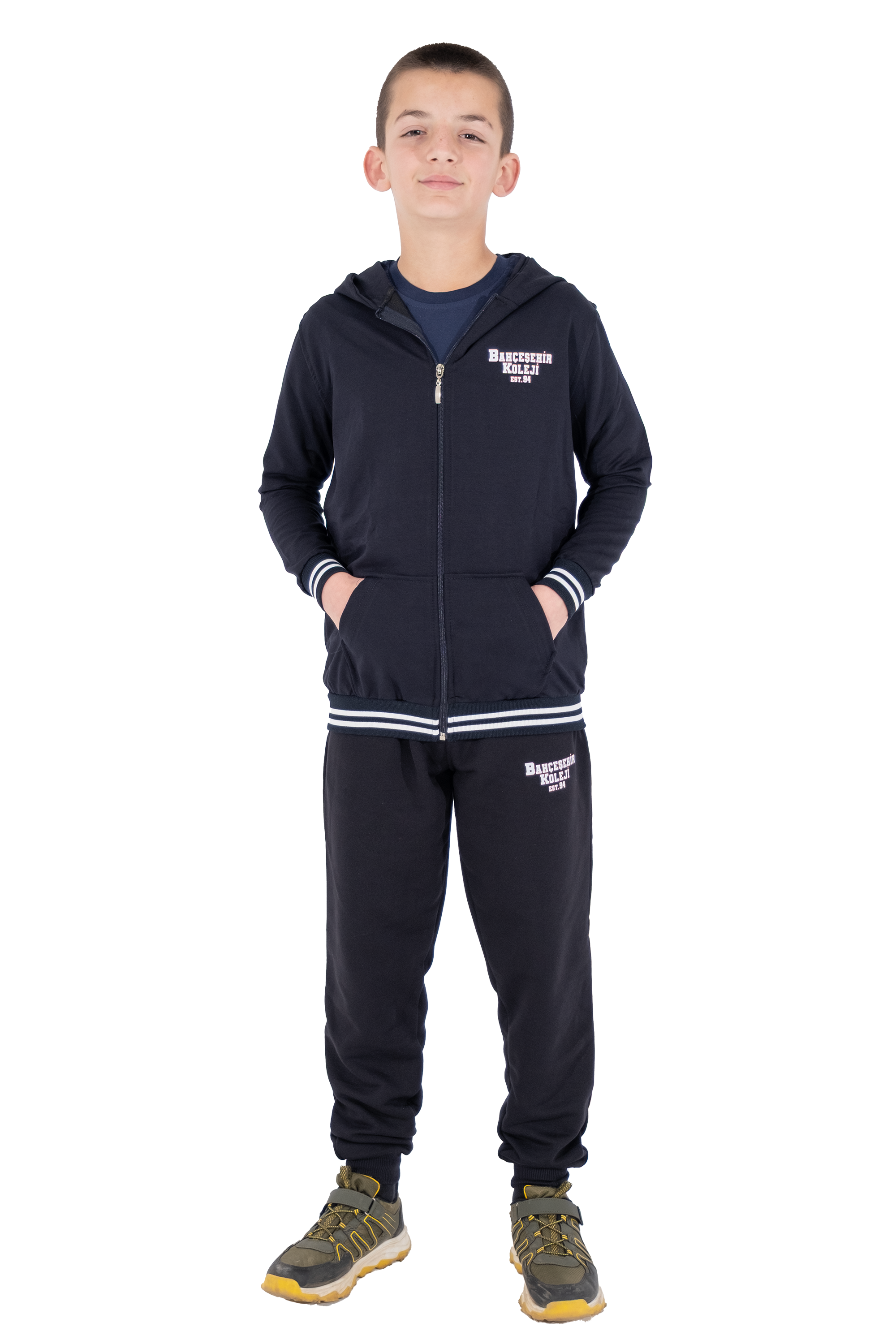 BK Campus Zip-Up (3 iplik)
